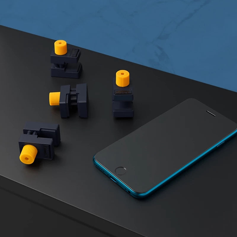 Uniqkart 4Pcs / Set iClamp Phone Screen Clip 2.0 Compatible with 5~12mm Thickness Electrical Devices Accessories