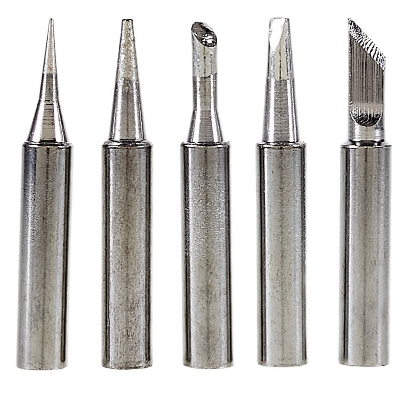 Uniqkart 5Pcs/Set 30W Fast Heating Soldering Tip Wear Resistance Solder Iron Tips for Soldering Station