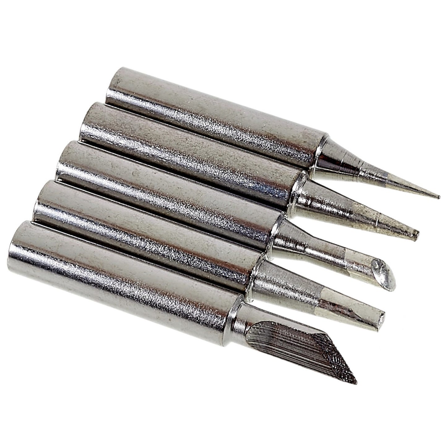 Uniqkart 5Pcs/Set 30W Fast Heating Soldering Tip Wear Resistance Solder Iron Tips for Soldering Station