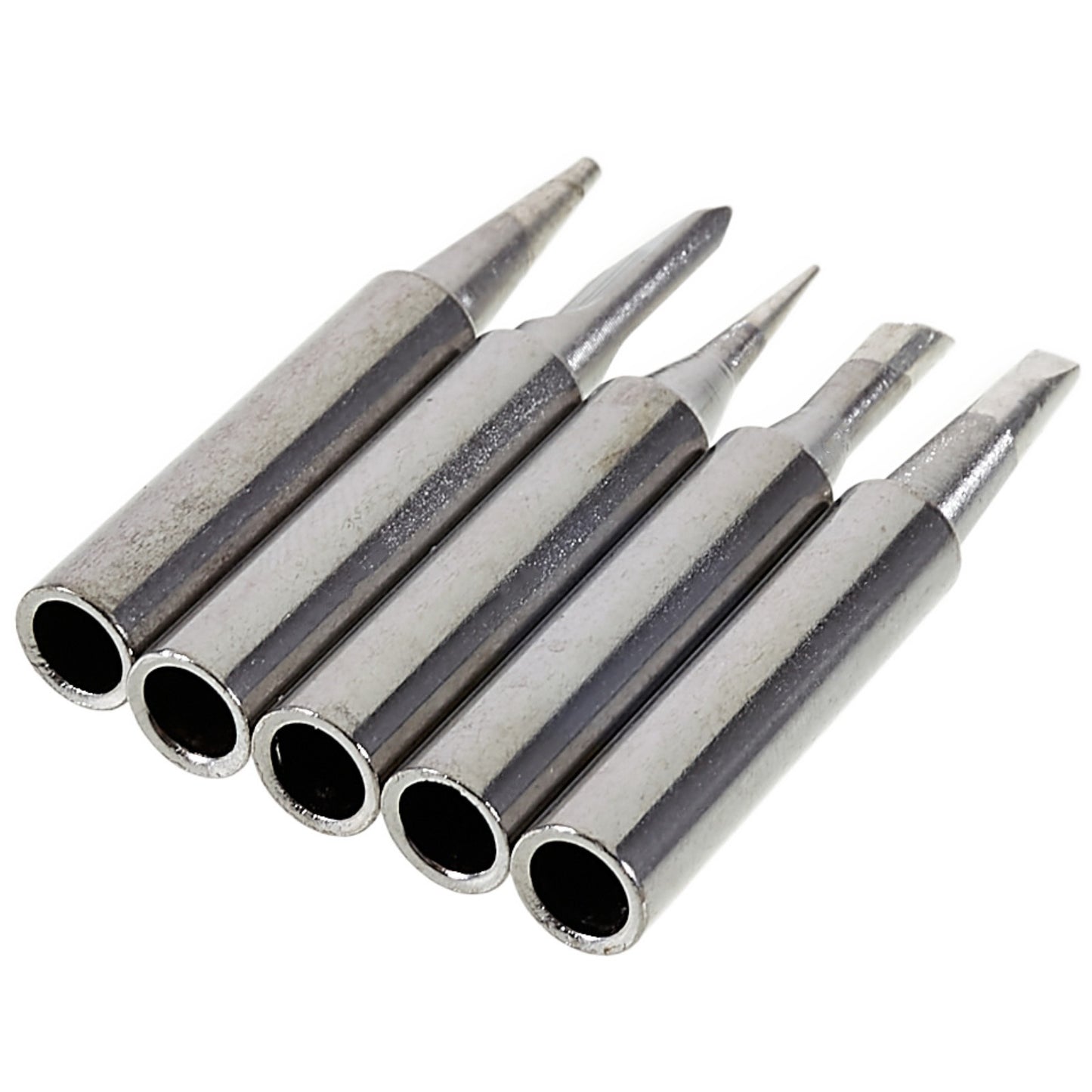 Uniqkart 5Pcs/Set 30W Fast Heating Soldering Tip Wear Resistance Solder Iron Tips for Soldering Station