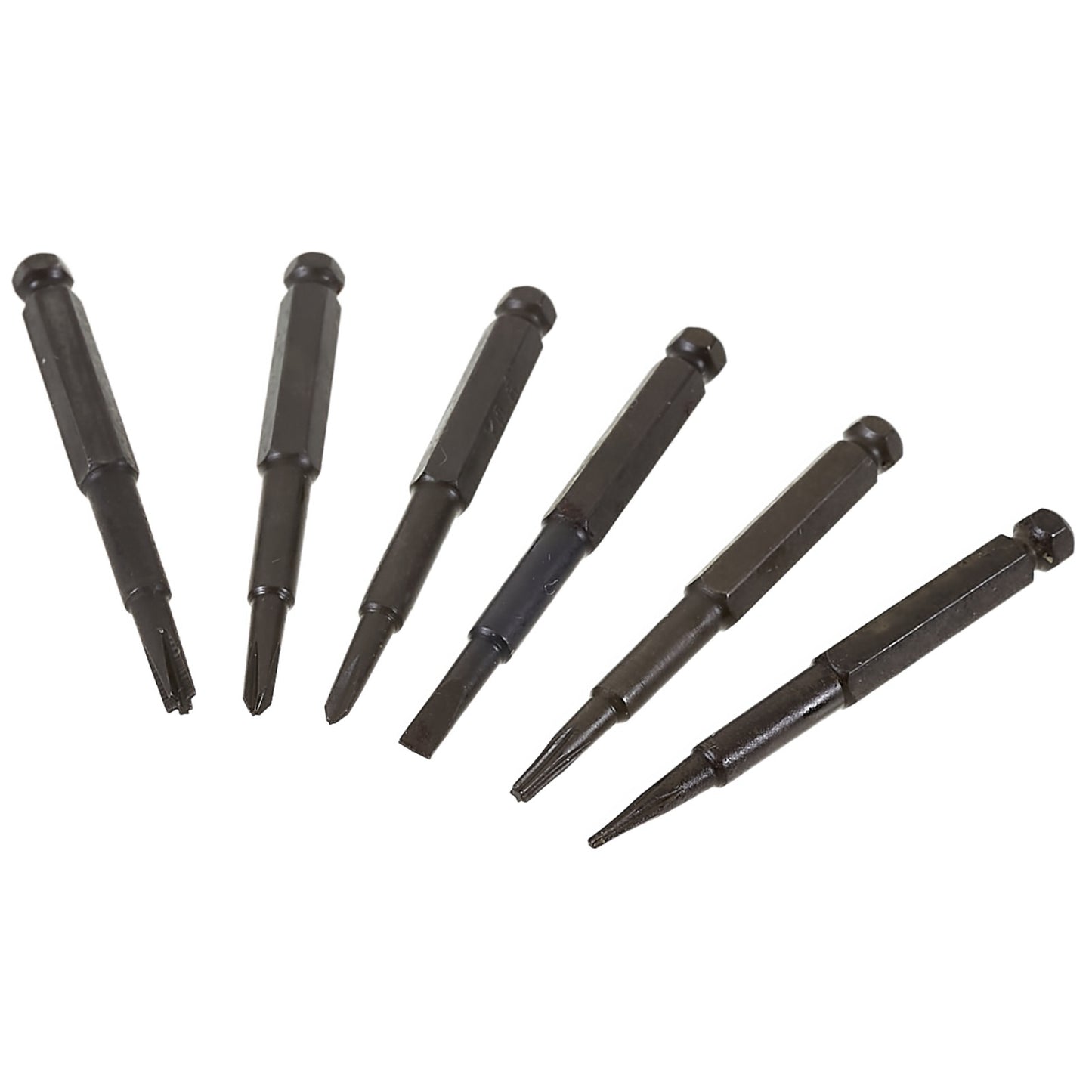 Uniqkart BST-8927 6 in 1 Screwdriver Set Handheld Anti-slip Screwdriver Repair Tool Kit with Bits