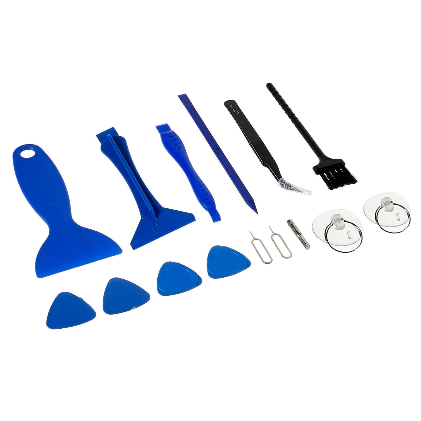 JF-8182 21-in-1 Precision Screwdriver Set for iPhone 13 mini 5.4 inch Battery Adhesive Tape Sticker + Middle Plate Frame Waterproof Adhesive Sticker, Cellphone Repair Tool Kit Opening Pry Tools Fix Phone Screen Battery
