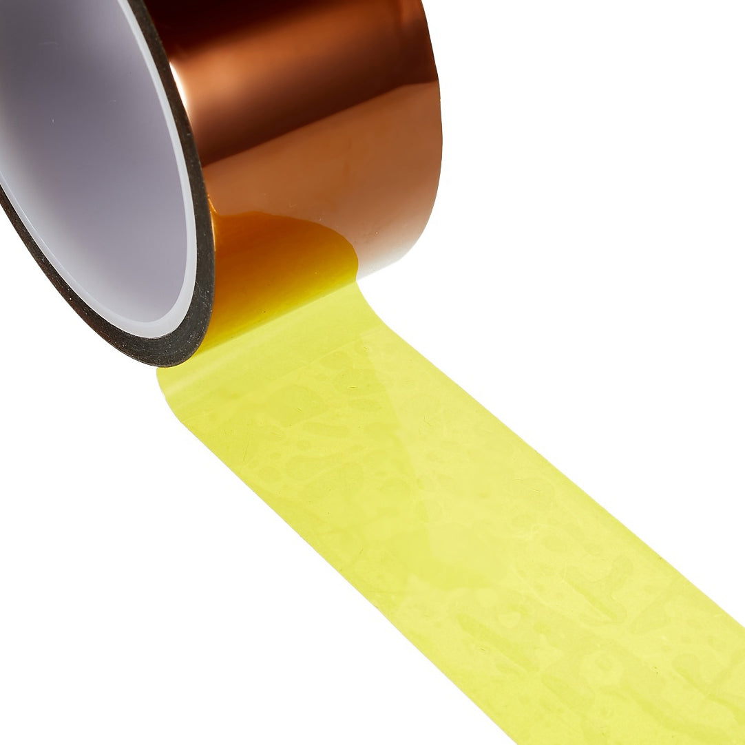 33m*4cm Power Circuit Wiring Polyimide Tape Heavy Duty Electric Insulation Tape Adhesive High Temperature Resistance Tape Tool