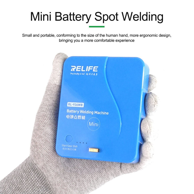 Relife RL-936WB Mini Spot Welder Battery Welding Machine Battery Flex Replacement Soldering Repair Tool