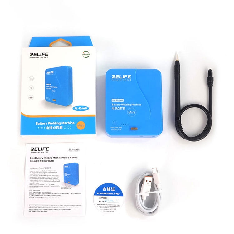 Relife RL-936WB Mini Spot Welder Battery Welding Machine Battery Flex Replacement Soldering Repair Tool