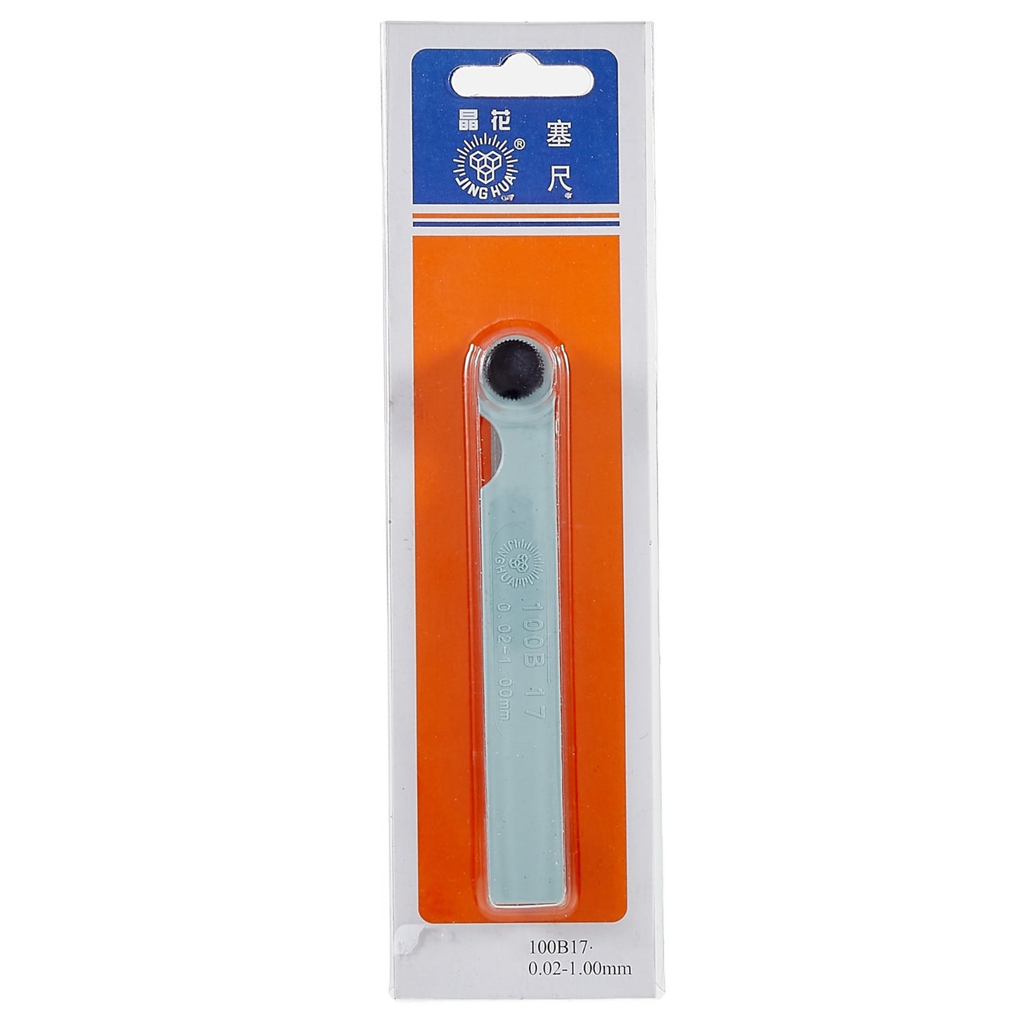 JING HUA 100B17 0.02mm-1mm 17 Blades Thickness Gap Metric Filler Feeler Gauge Measure Tool