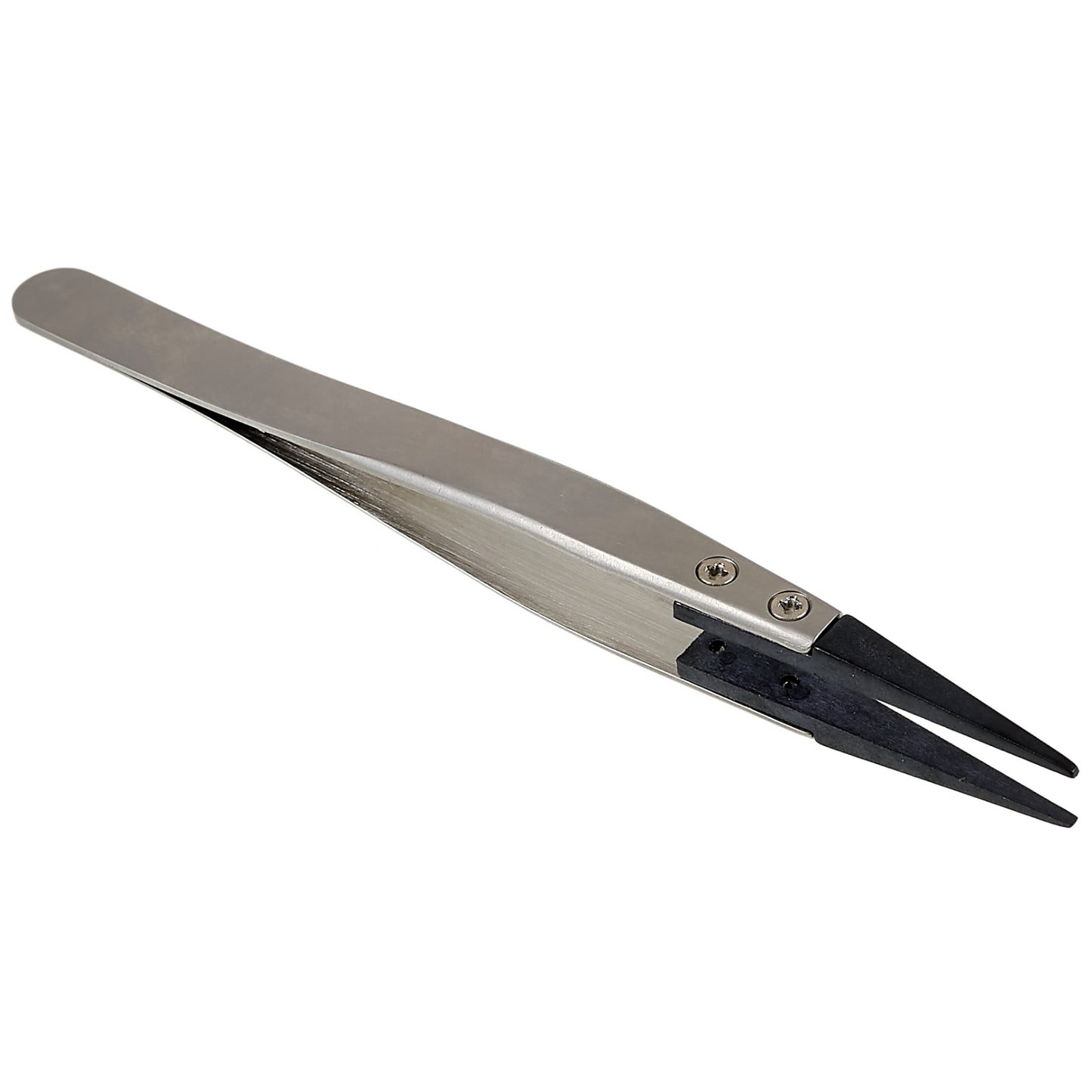 Uniqkart BST-00 Anti-Static Tweezers PPS Plastic Head Tweezers Mobile Phone Tablet Precision Repairing Tool