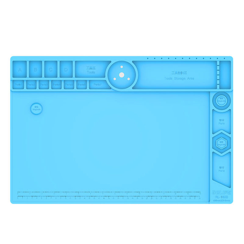 Relife RL-160B Magnetic Multifunctional Microscope Base Preservative Desktop Microscope Storage Area High-Temperature Resistance