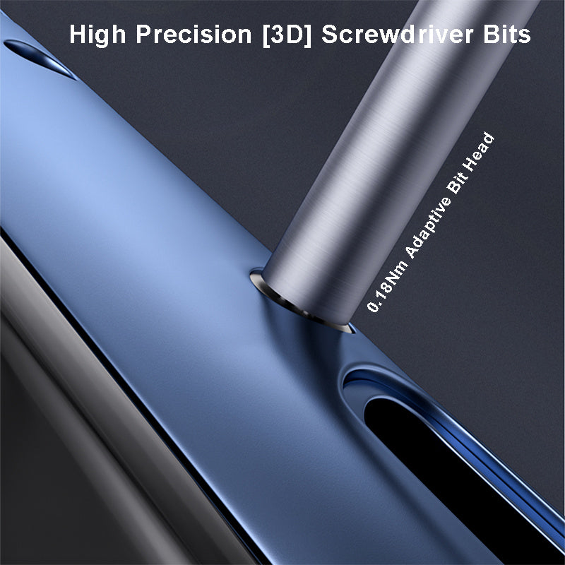 QIANLI 3D Screwdriver with Magnetic Bit Head Non-Slip Screwdriver Maintenance Repair Tool for Mobile Phones - Internal Cross
