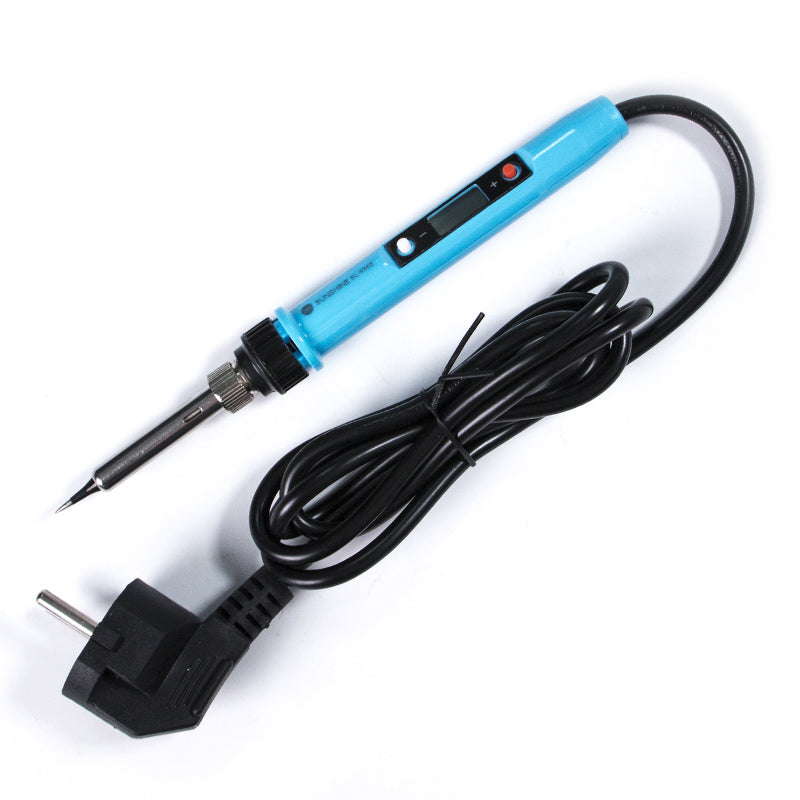 Sunshine SL-936D Electric Welding Pen LCD Adjustable Temperature Digital Electric Soldering Station for Mobile Phone Repair - EU Plug