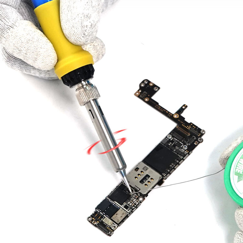 Sunshine SL-936 Internal Heating Electric Welding Pen Mini Soldering Station Repair Tool- EU Plug