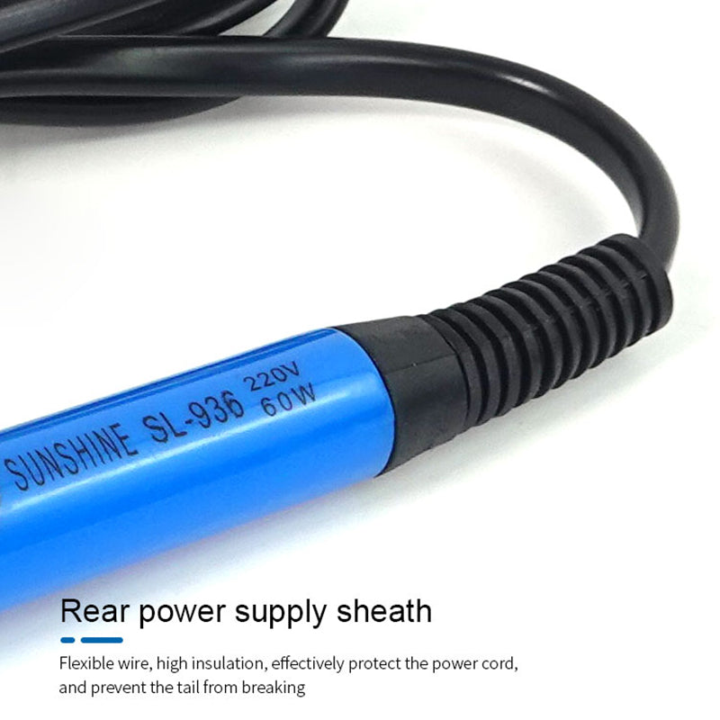 Sunshine SL-936 Internal Heating Electric Welding Pen Mini Soldering Station Repair Tool- EU Plug
