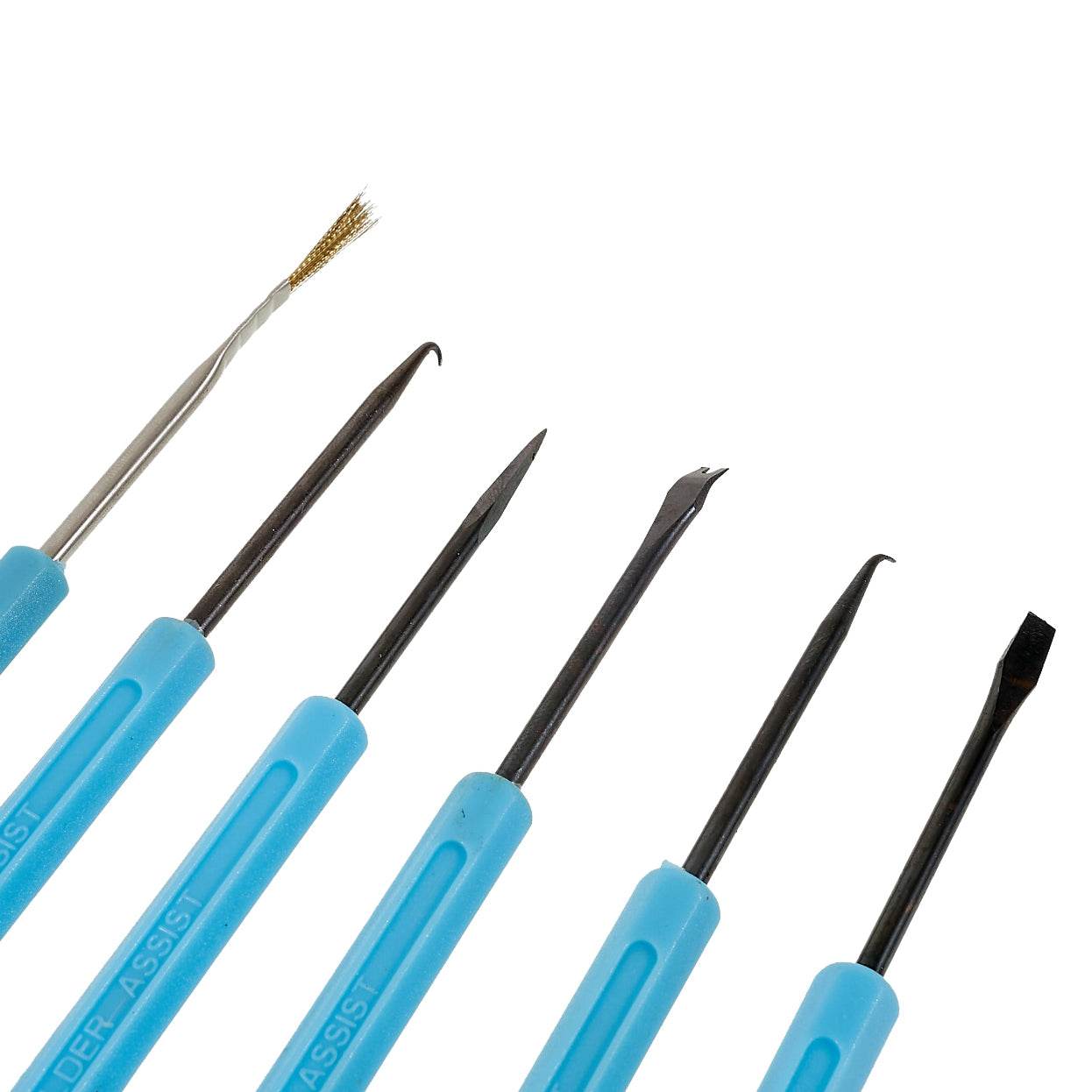 Uniqkart 6Pcs / Set Desoldering Aid Tool PCB Circuit Board Soldering Welding Auxiliary Tools Repairing Kit