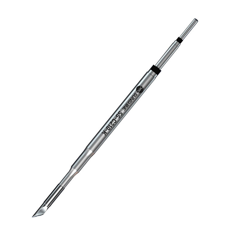 Sunshine SS-C210 Series Integrated Soldering Iron Tip Rapid Temperature Recovery Replacement Head Repair Soldering Station - SS-C210-K