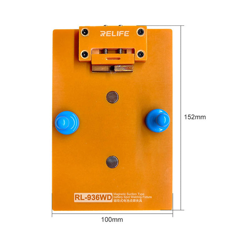 Relife RL-936WD Magnetic Spot Welding Fixture Locating Plate Portable Welder Battery Repair Tool for iPhone Battery Chip Replacement and Protection