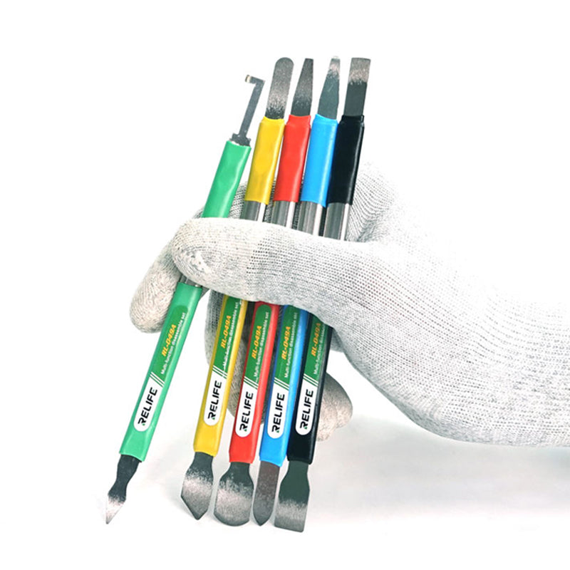 Relife RL-049A Mobile Phone Repairing Battery Glue Removal Glass Back Cover Teardown Disassembly Tools Set