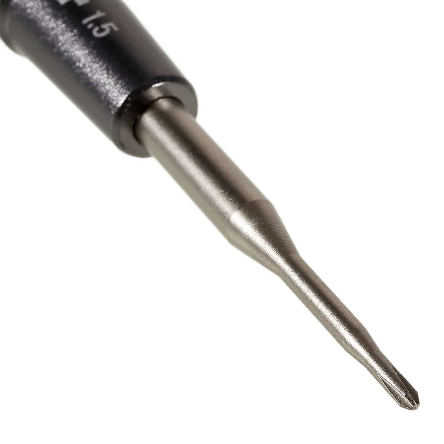Relife RL-728 S2 Steel Screwdriver Mobile Phone Repair Tool Anti-slip Handheld Screwdriver Strong Magnetic Adsorption - Outer Cross / 1.5