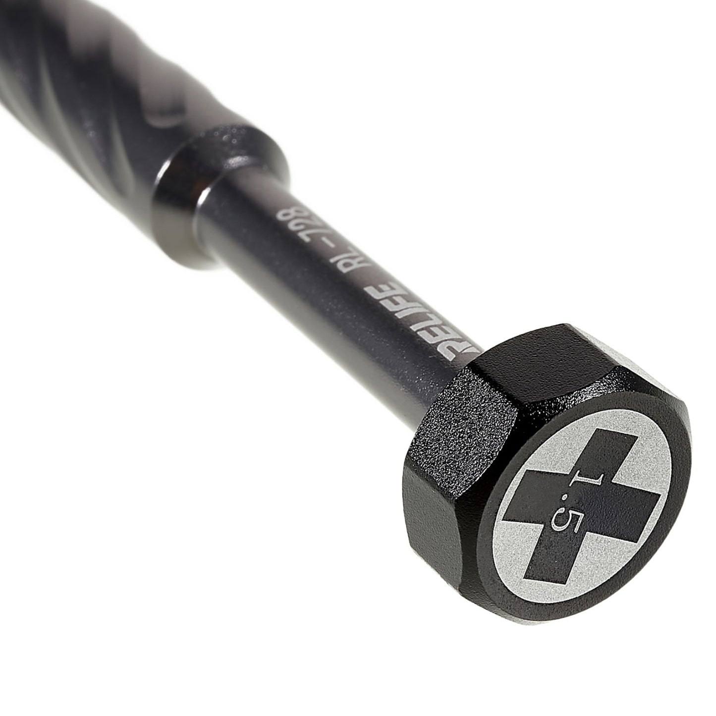 Relife RL-728 S2 Steel Screwdriver Mobile Phone Repair Tool Anti-slip Handheld Screwdriver Strong Magnetic Adsorption - Outer Cross / 1.5