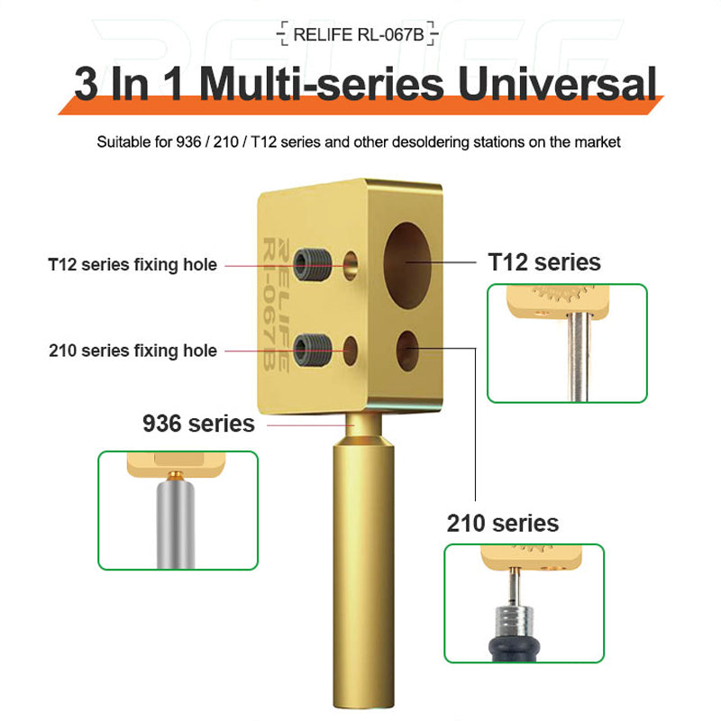 Relife RL-067B Multi-functional Small Ironing Table Chip Positioning Soldering Tools