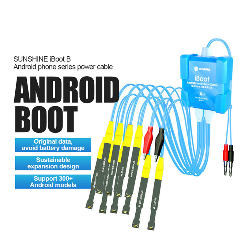 Uniqkart iBoot B Android Mobile Phone Power Cord Anti-burn Phone Boot Cable