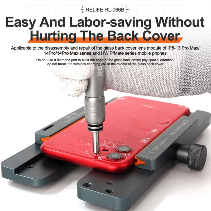 Relife RL-066B Phone Glass Back Cover Blasting Pen Cellphone Rear Cover Lens Module Disassembly Tool