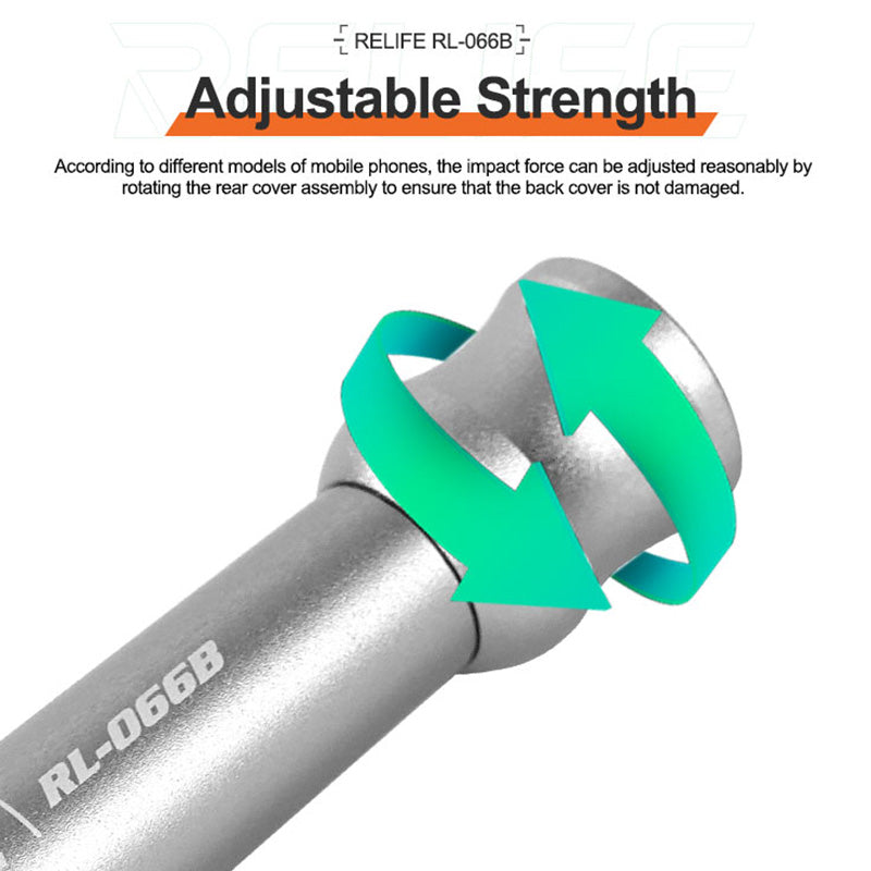 Relife RL-066B Phone Glass Back Cover Blasting Pen Cellphone Rear Cover Lens Module Disassembly Tool