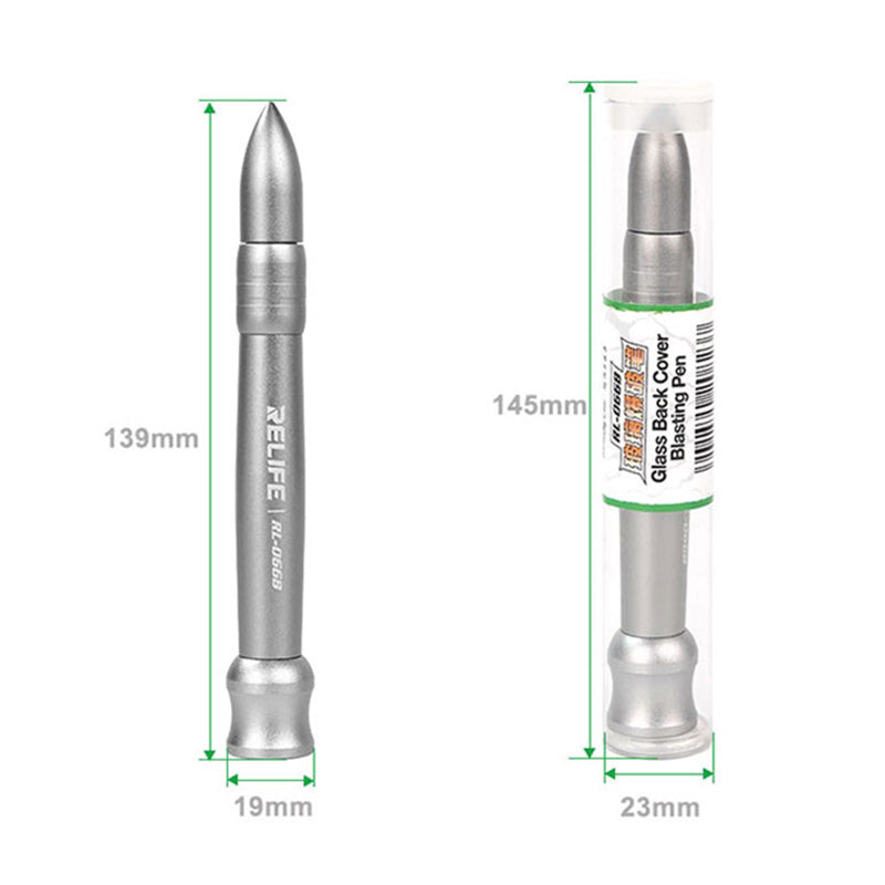 Relife RL-066B Phone Glass Back Cover Blasting Pen Cellphone Rear Cover Lens Module Disassembly Tool