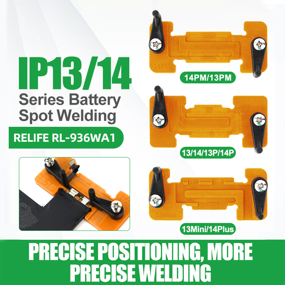 Relife RL-936WA 3Pcs / Set for iPhone Battery Spot Welding Fixture Phone Battery Welding Fixing Tool