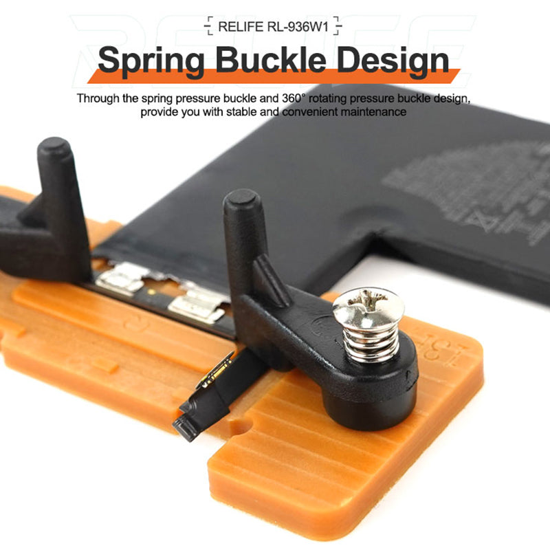 Relife RL-936WA 3Pcs / Set for iPhone Battery Spot Welding Fixture Phone Battery Welding Fixing Tool