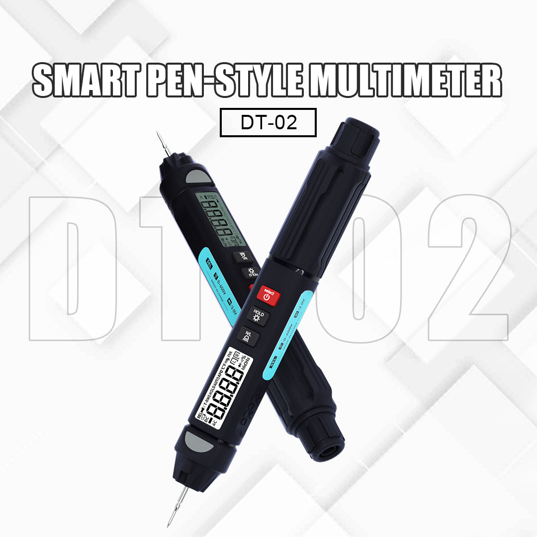 RELIFE DT-02 Smart Pen-Type Multimeter Mobile Phone Maintenance Tester with Flashlight