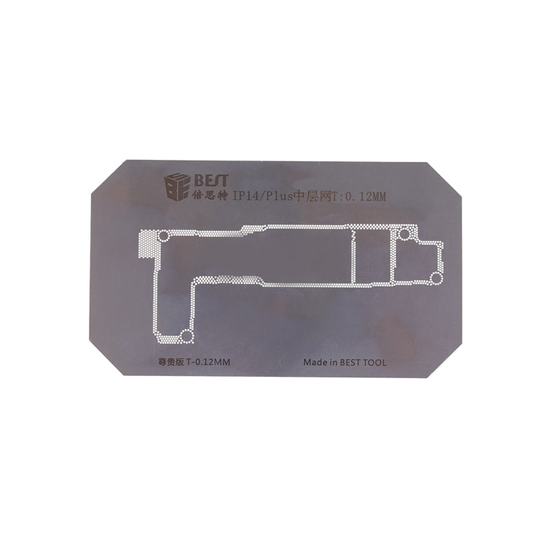 Uniqkart BST-083 Middle Layer Tin Planting Platform for iPhone 14 Series Motherboard Repair Tools