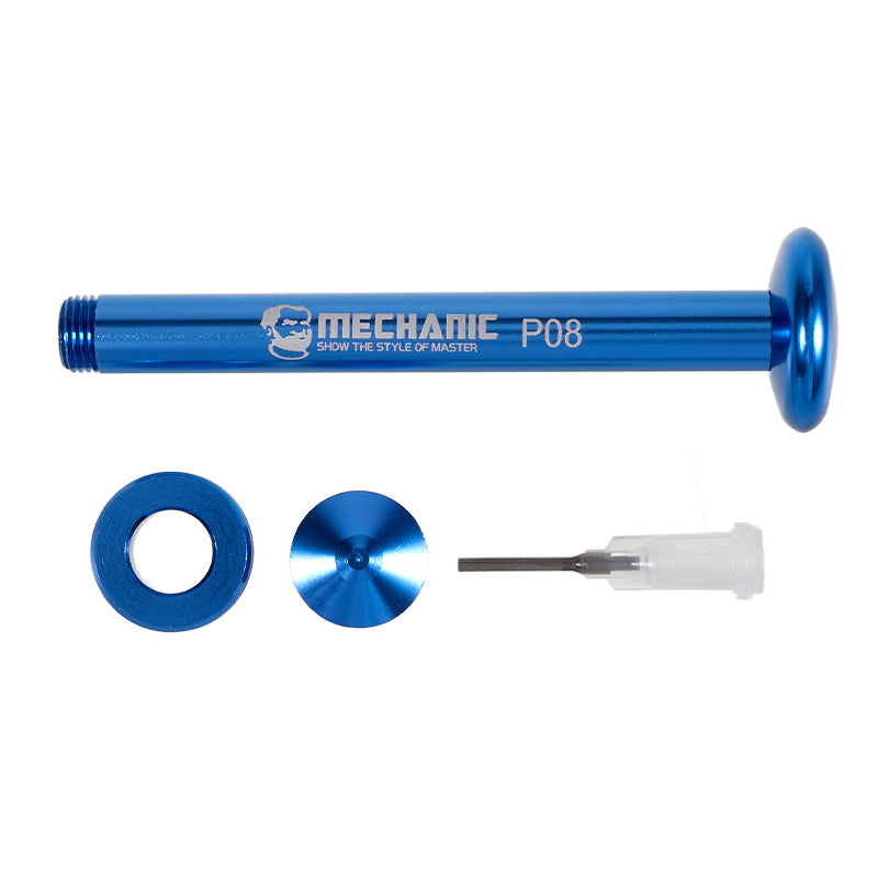 Mechanic P08 Solder Paste Flux Booster Aluminum Alloy Tube Piston Manual Syringe Plunger for Phone Repair