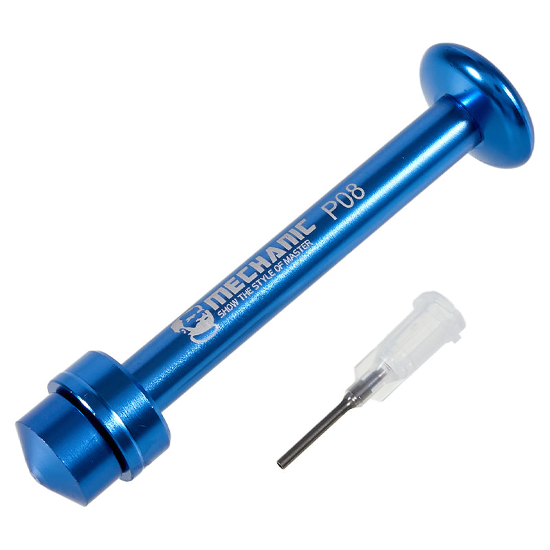 Mechanic P08 Solder Paste Flux Booster Aluminum Alloy Tube Piston Manual Syringe Plunger for Phone Repair