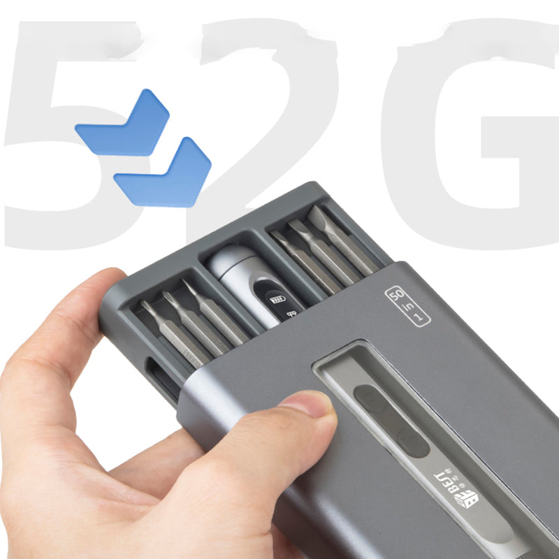 Uniqkart BST-9933A Electric Precision Screwdriver Set with 48 Bits, Screwdriver Repair Tools Kit