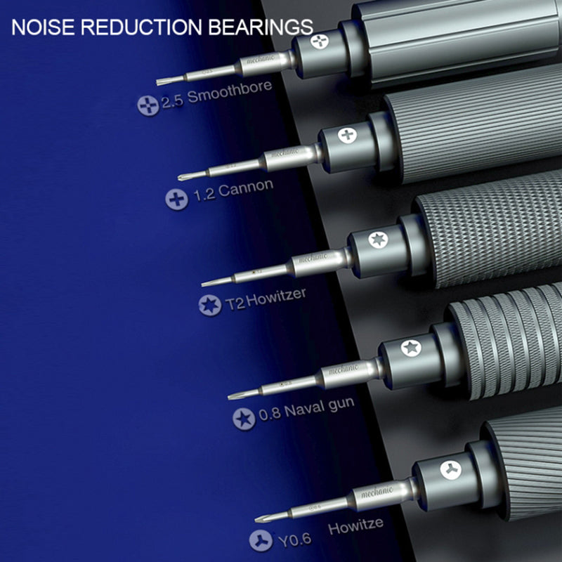 MECHANIC Precision Screwdriver Portable Mini Screw Driver Repair Tools for Cell Phones, Cameras, Drones - 1.2 Cross