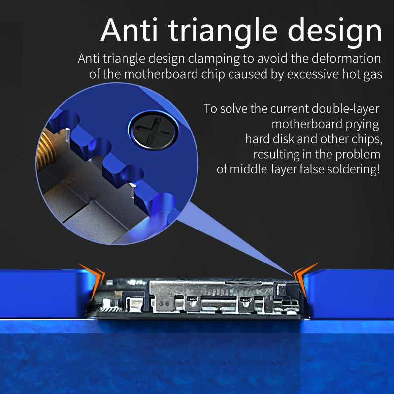 MA ANT Pro 400 Biaxial Tiger Clip Mobile Phone Multi-function Repair Clamp for Holding Chip, Motherboards