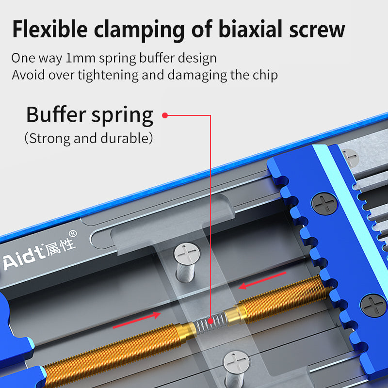 MA ANT Pro 400 Biaxial Tiger Clip Mobile Phone Multi-function Repair Clamp for Holding Chip, Motherboards