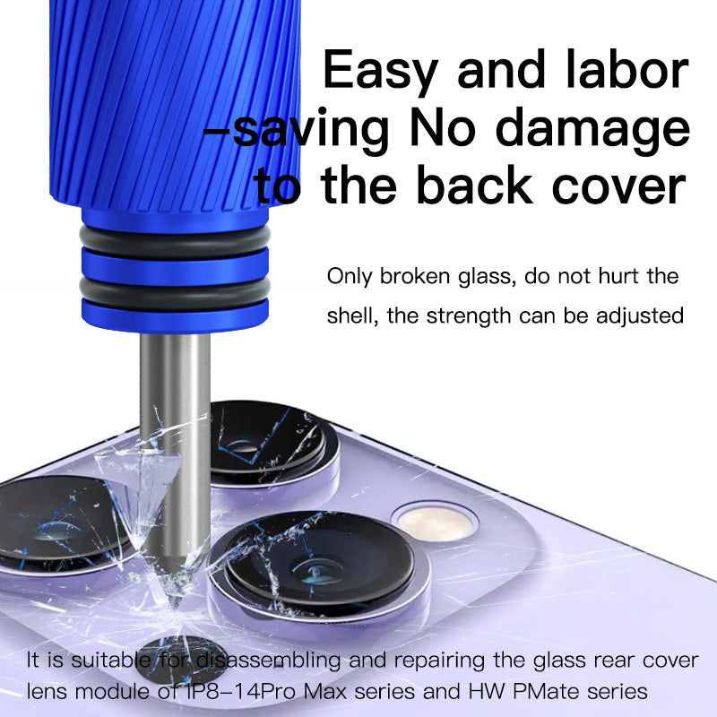 MA ANT B1 Tungsten Steel Phone Glass Back Cover Blasting Pen Cellphone Lens Glass Module Breaking Tool