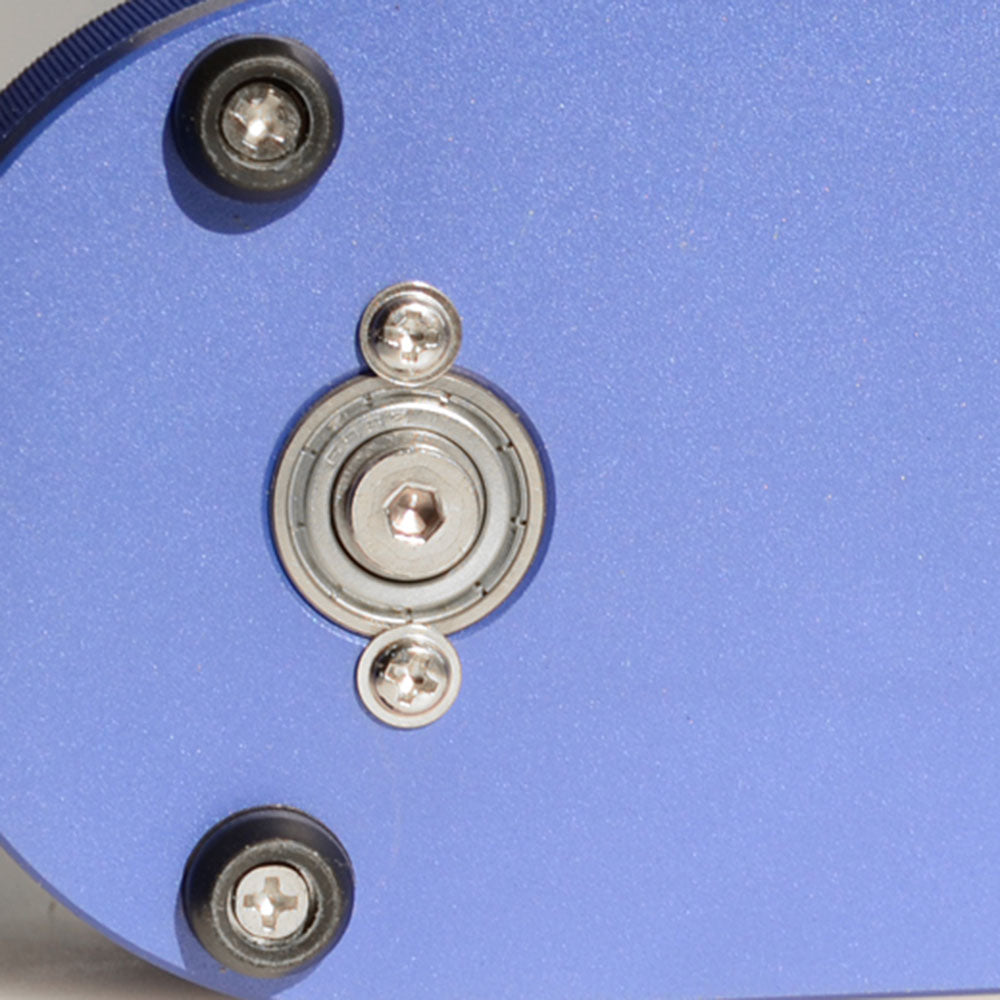 Screwdriver Tweezers Screws Storage Rack Rotating Design Aluminum Screwdriver Holder Base - Blue