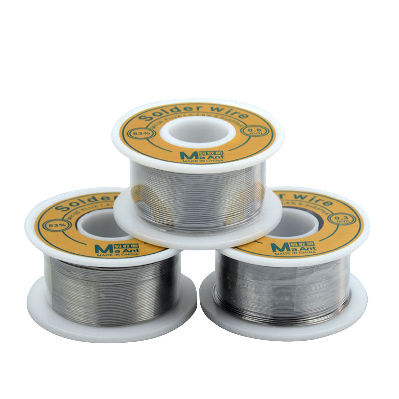 High-purity Solder Wire 63% Tin Content Rosin Core Electrical Soldering Tin Lead Wire - 0.6mm