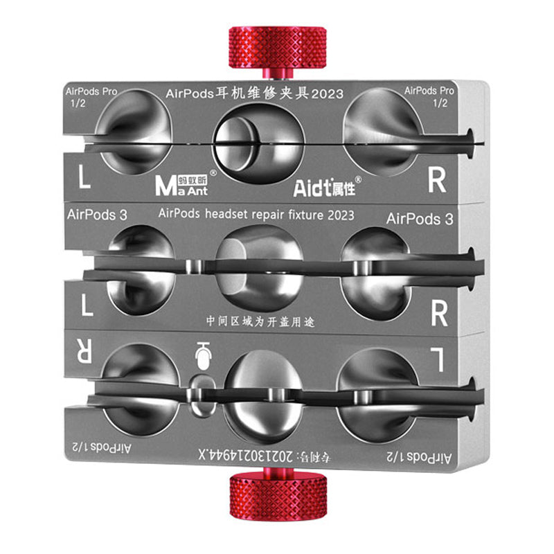 MA ANT P1 For Apple AirPods 1 / 2 / 3 / Pro Disassembly Fixture Aluminum Alloy Earphone Battery Replace Fixing Tool