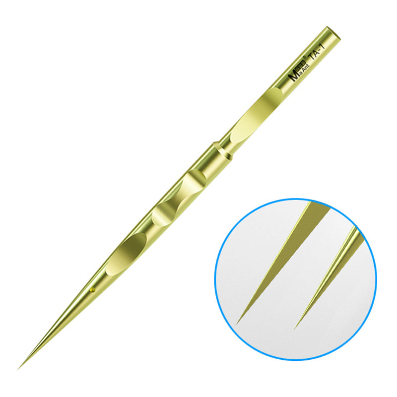 Titanium Alloy Fine Tip Tweezers High Precision Cellphone Computer Repair Tool - TA-1