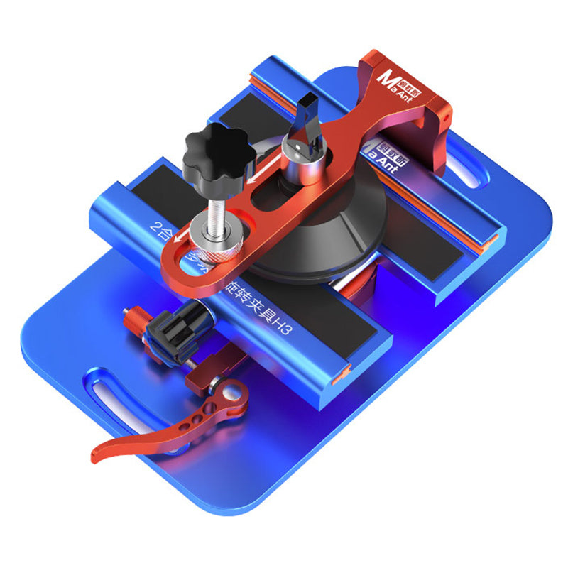 MA ANT H3 Multifunctional Rotating Fixture 2 in 1 Screen Separation Glass Back Cover Removal Maintenance Clamp