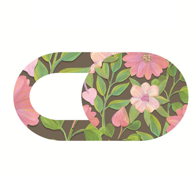Stylish Flower Pattern Webcam Cover Privacy Protection Laptop Tablet Phone Camera Slider Cover - B1-H4