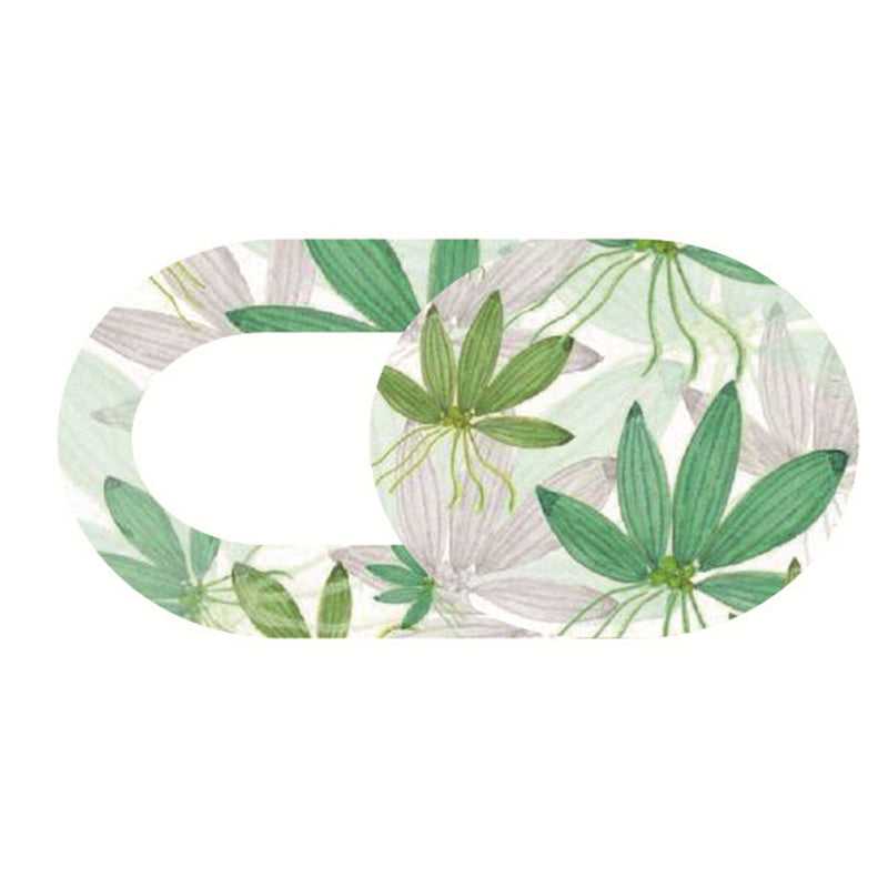 Stylish Flower Pattern Webcam Cover Privacy Protection Laptop Tablet Phone Camera Slider Cover - B1-H5