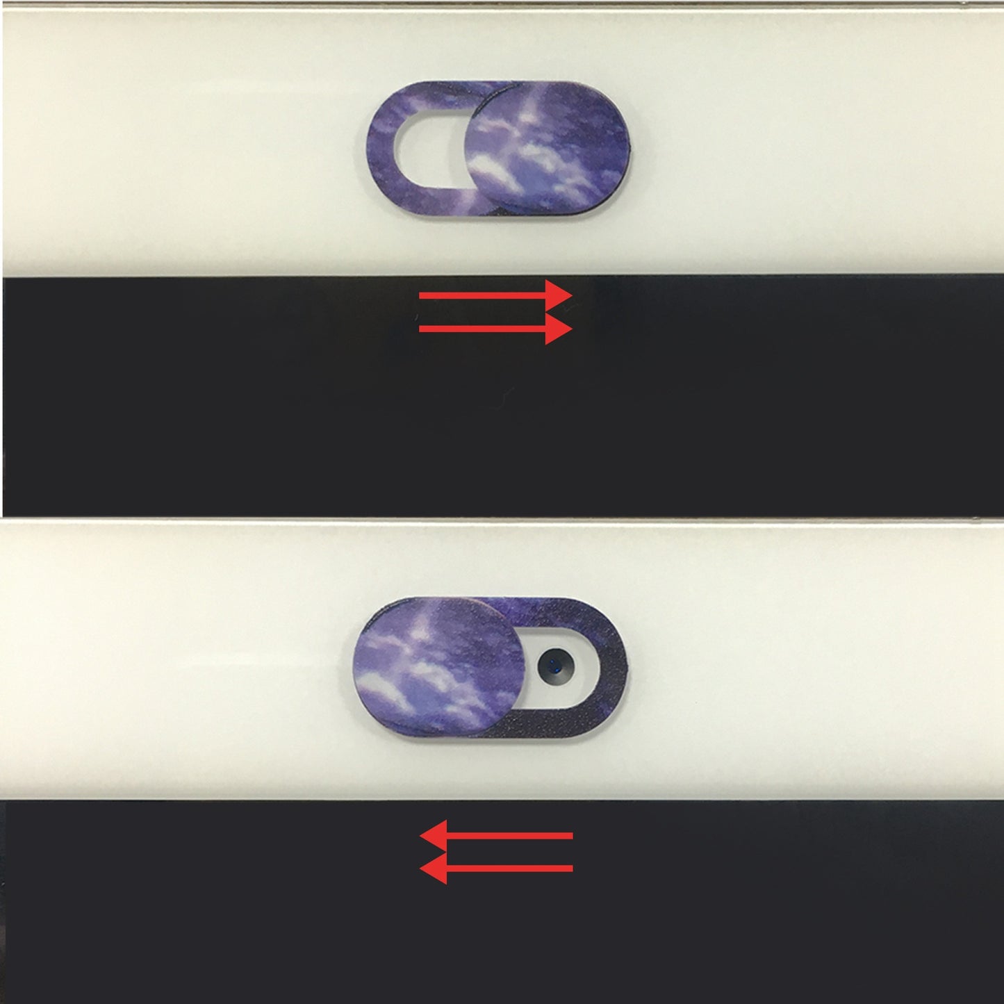 Stylish Flower Pattern Webcam Cover Privacy Protection Laptop Tablet Phone Camera Slider Cover - B1-H8