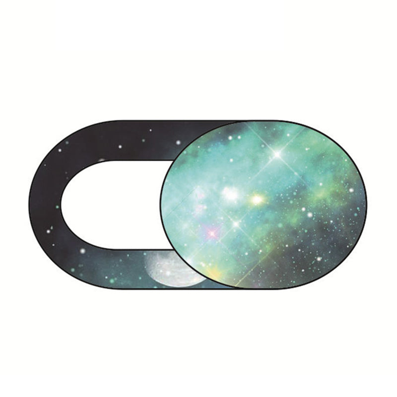 Starry Sky Pattern Webcam Cover Laptop Tablet Camera Slider Cover Privacy Protection Cap - B1-X1