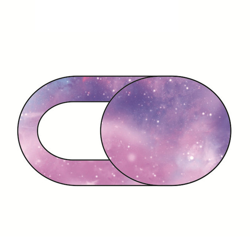 Starry Sky Pattern Webcam Cover Laptop Tablet Camera Slider Cover Privacy Protection Cap - B1-X3