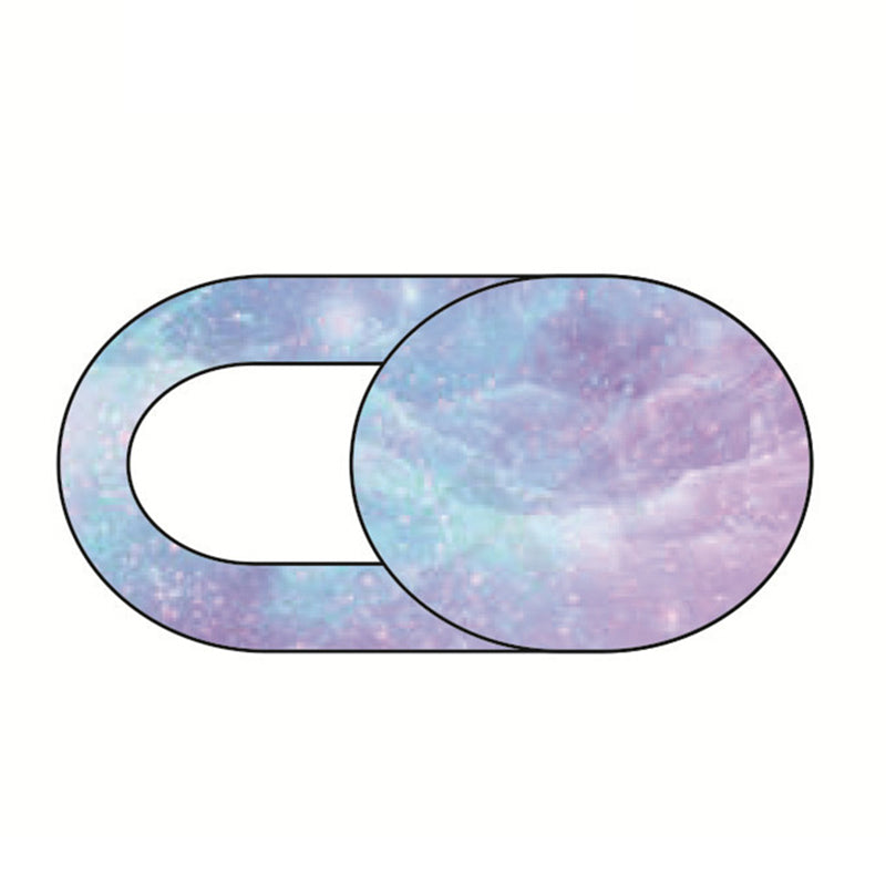 Starry Sky Pattern Webcam Cover Laptop Tablet Camera Slider Cover Privacy Protection Cap - B1-X7