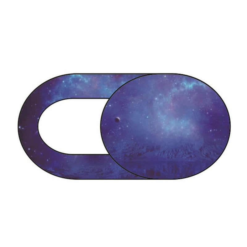 Starry Sky Pattern Webcam Cover Laptop Tablet Camera Slider Cover Privacy Protection Cap - B1-X10